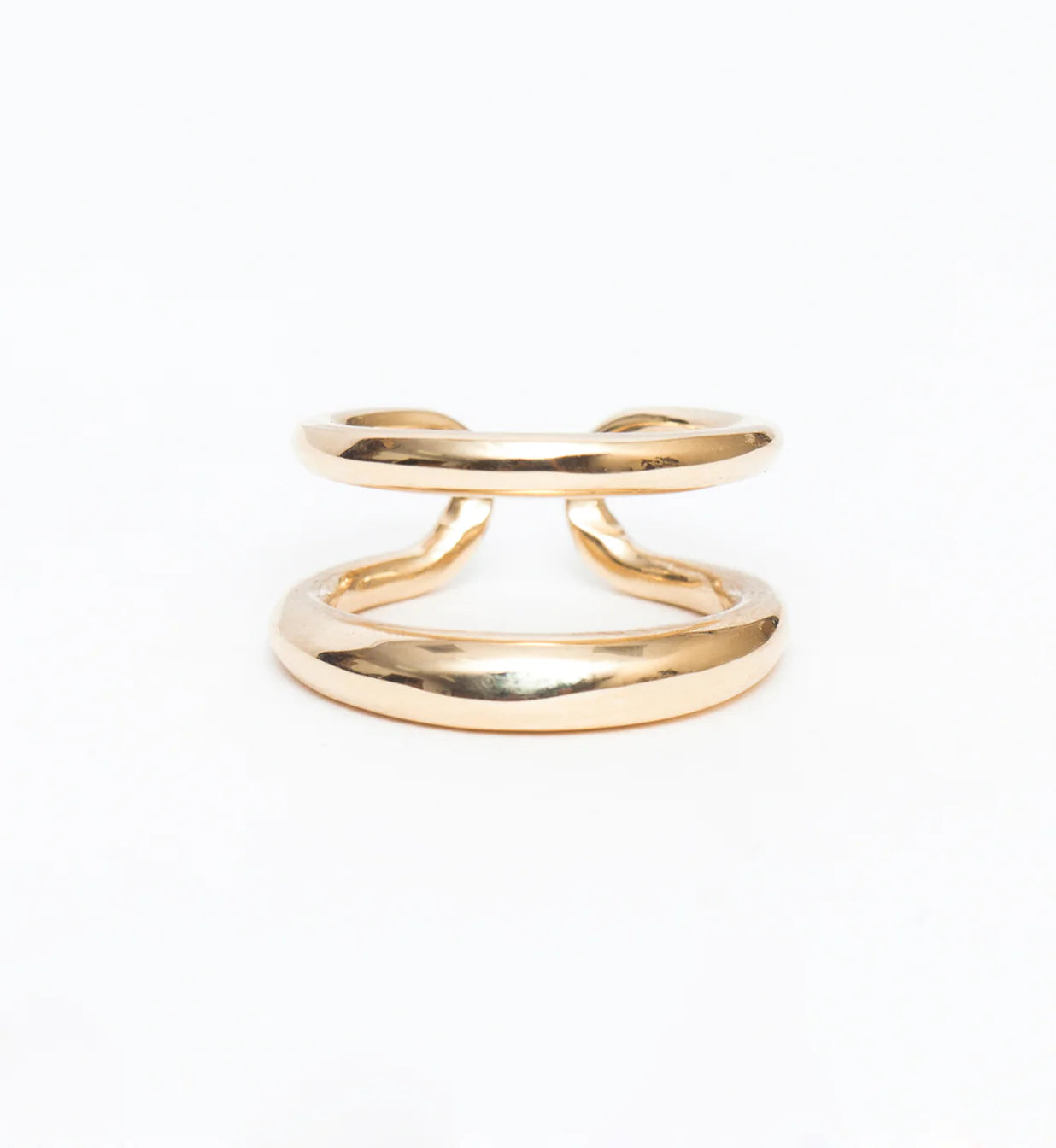 Twin Plain Delicate Wedding Band