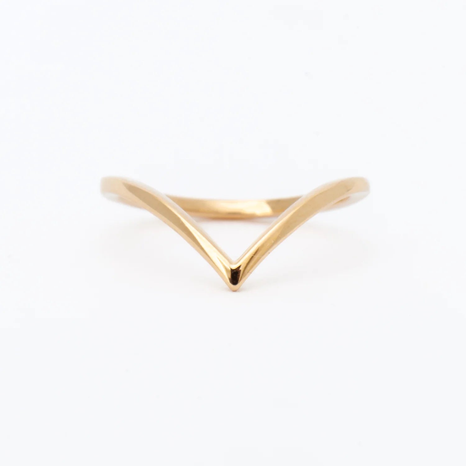 Plain Curved Wedding Band