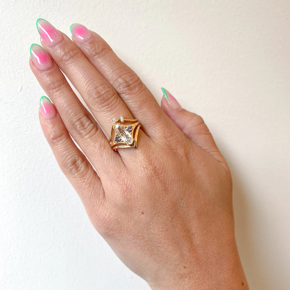 Plain Curved Wedding Band