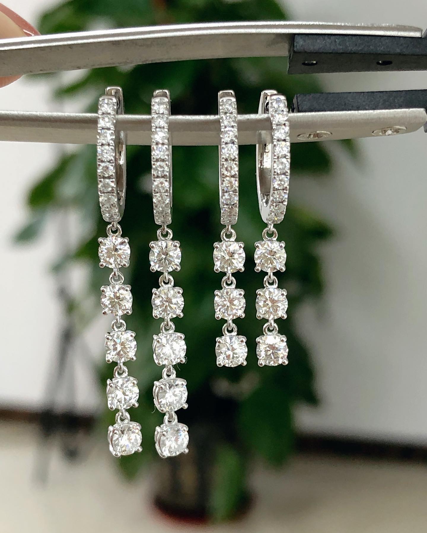 2.50 CT Round G/VS Lab Grown Diamond Earrings - Camila Brown