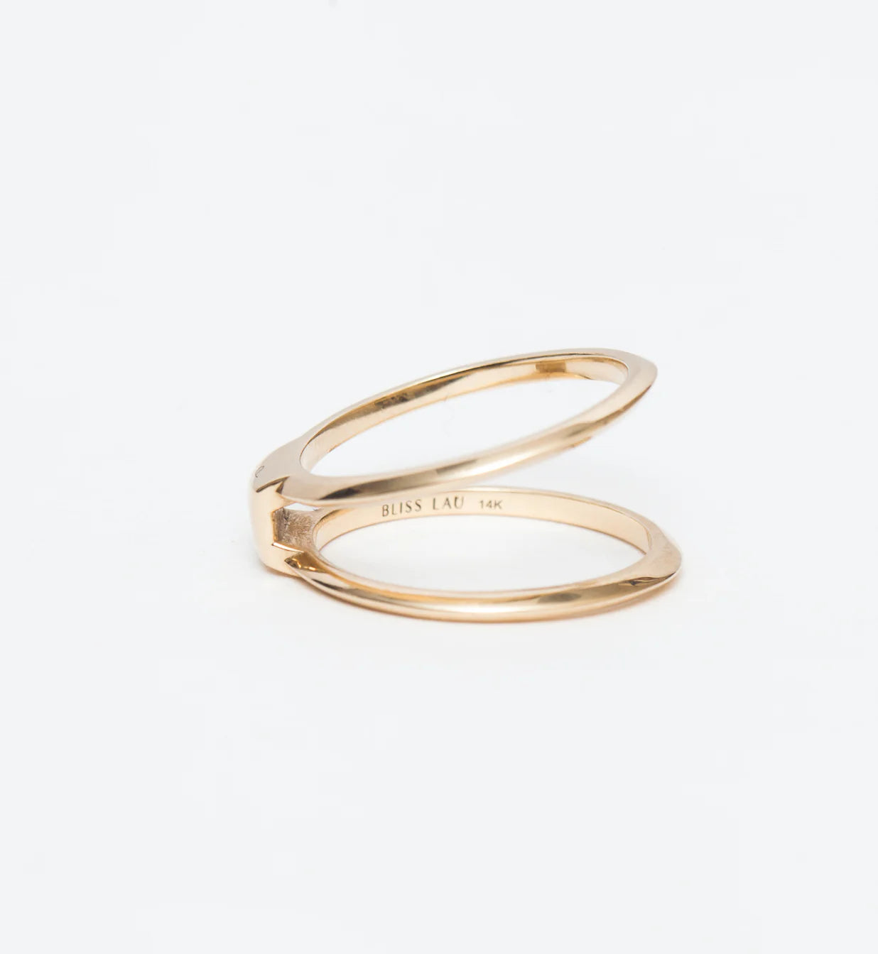 Twin Plain Delicate Wedding Band