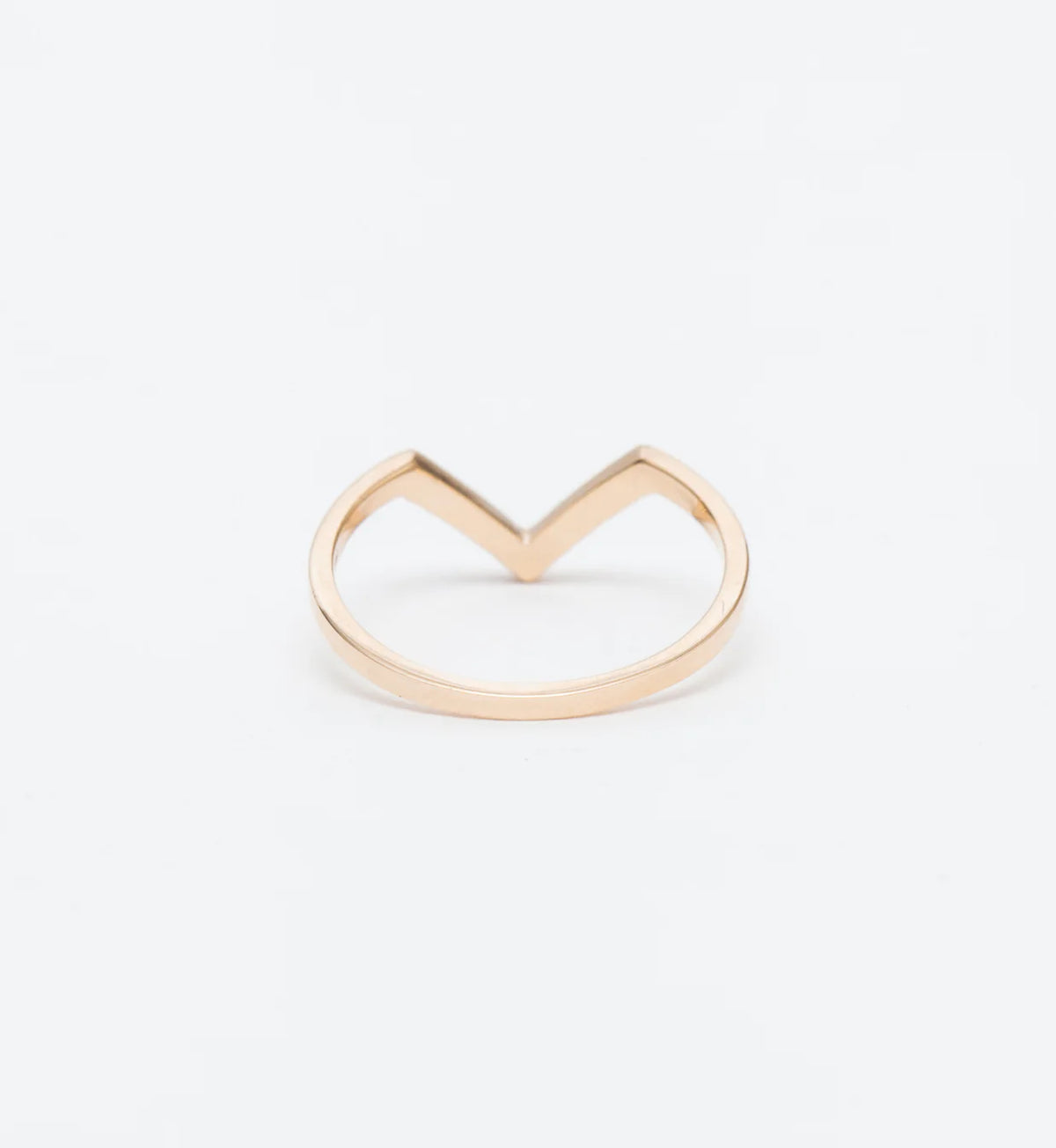 0.09 TCW Round CVD Diamond Curved Wedding Band
