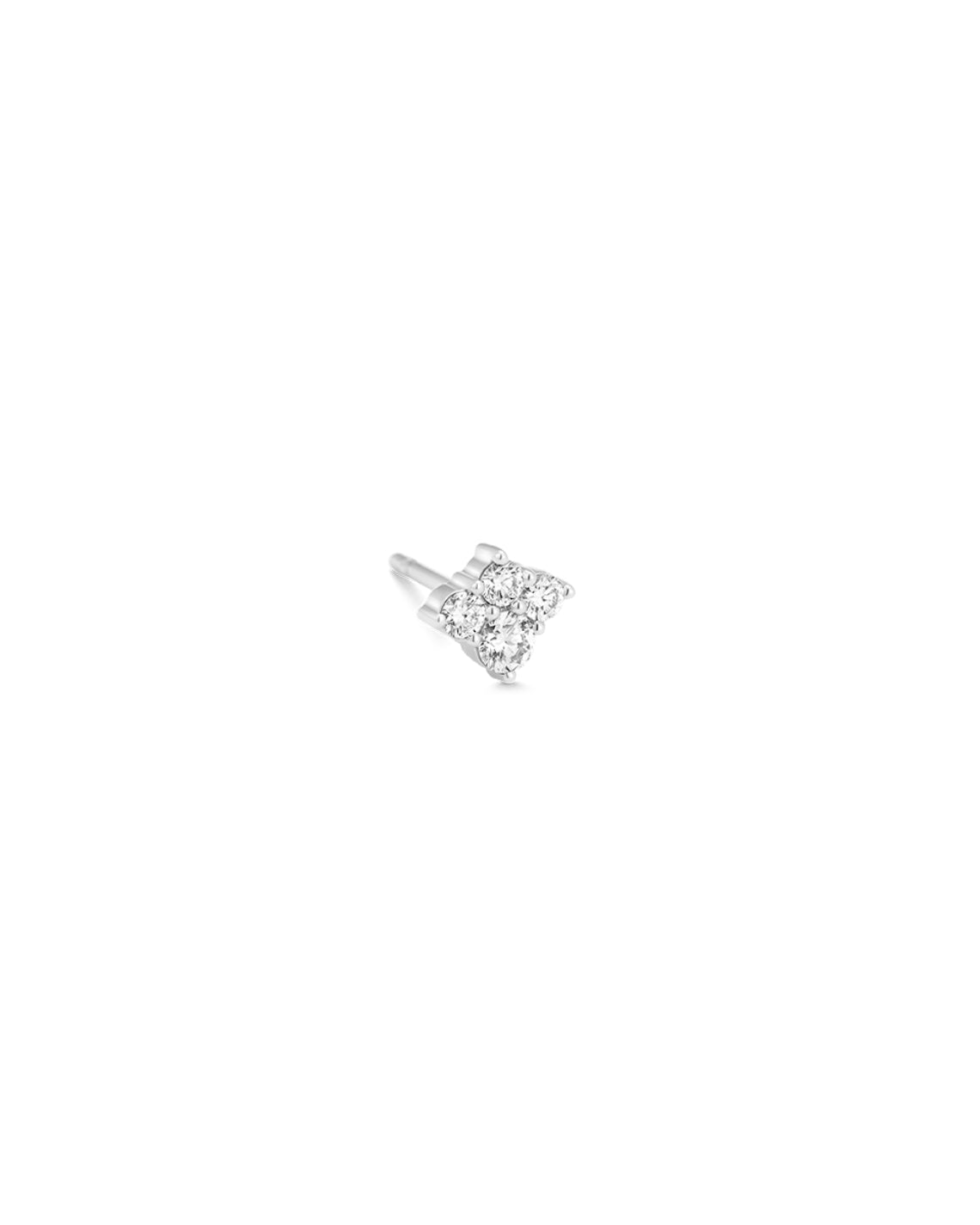 0.17 TCW Round Moissanite Diamond Stud Earrings - Camila Brown