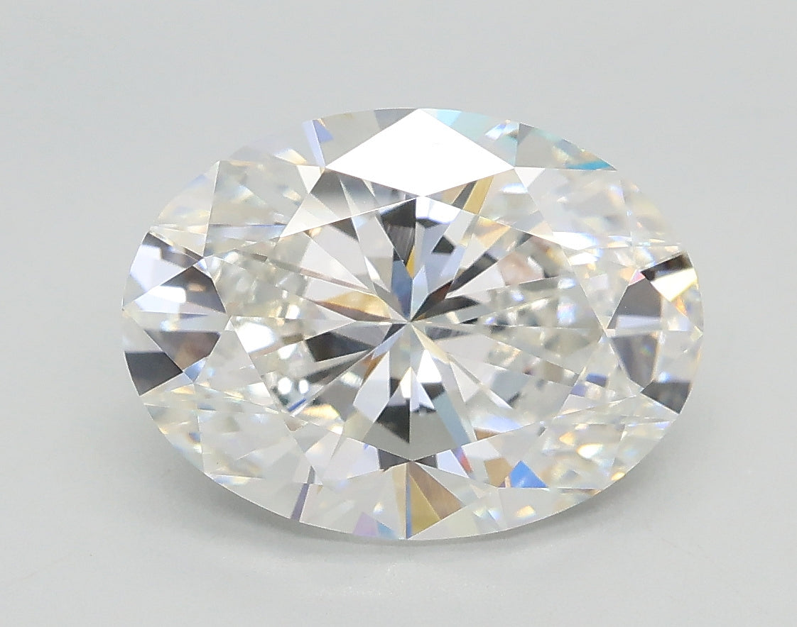 1.0-3.50 CT East West Oval Lab Grown Diamond Solitaire Engagement Ring + 3.00 ct oval - F VVS2