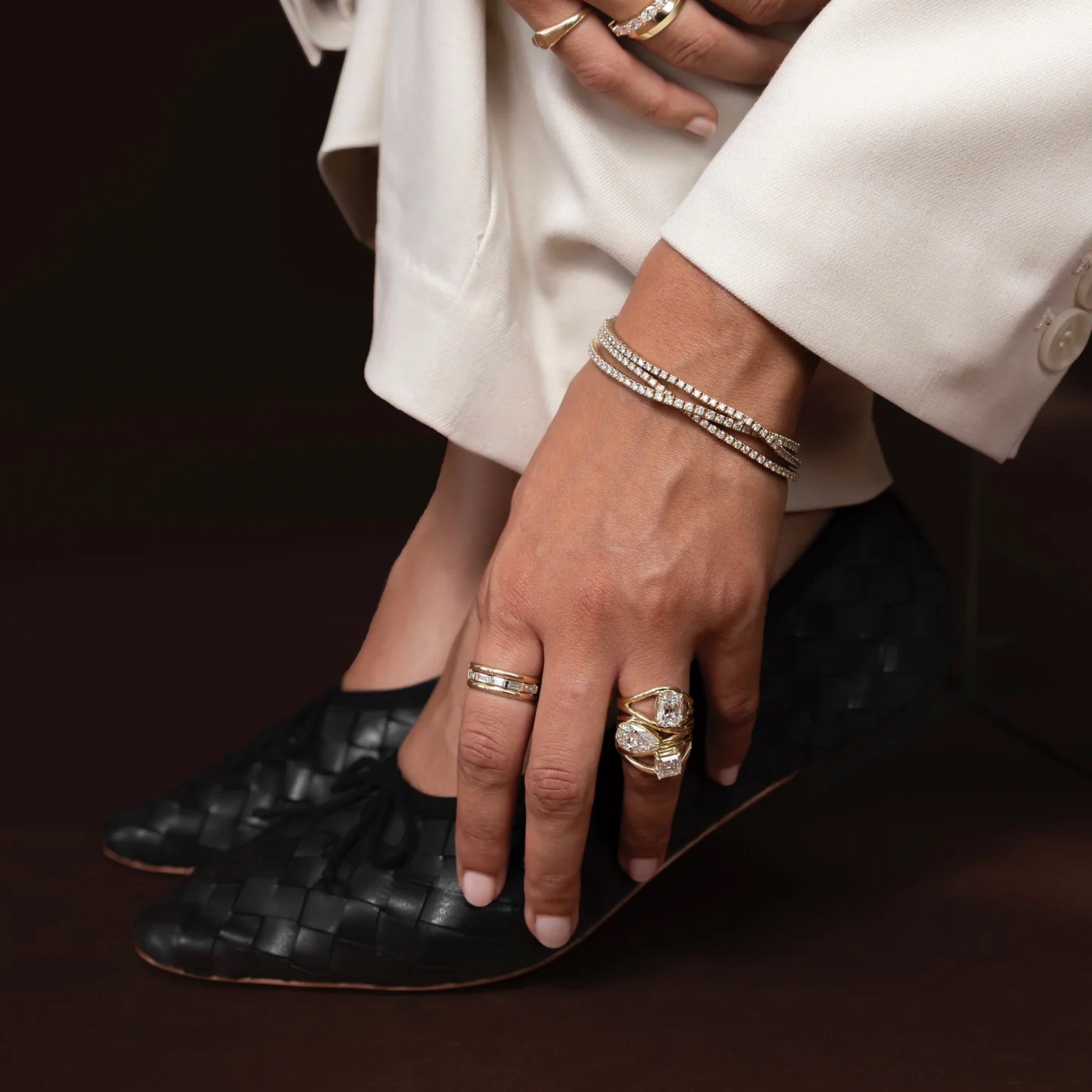 2.5 - 3.5 CT Elongated Cushion Lab Grown Diamond Split Shank Engagement Ring