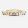 0.4 TCW Round Diamond Pave Wedding Band