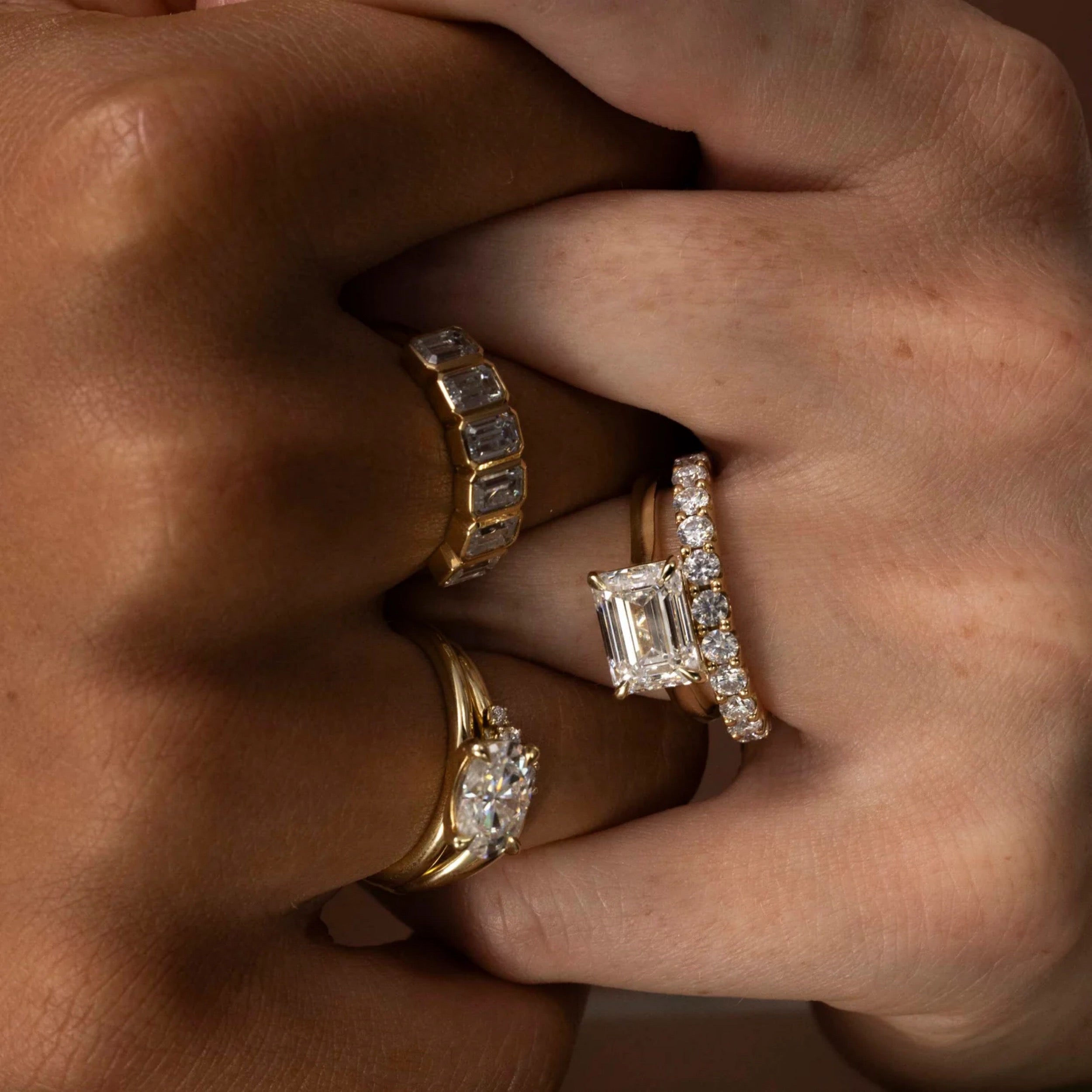 0.4 TCW Round Diamond Pave Wedding Band