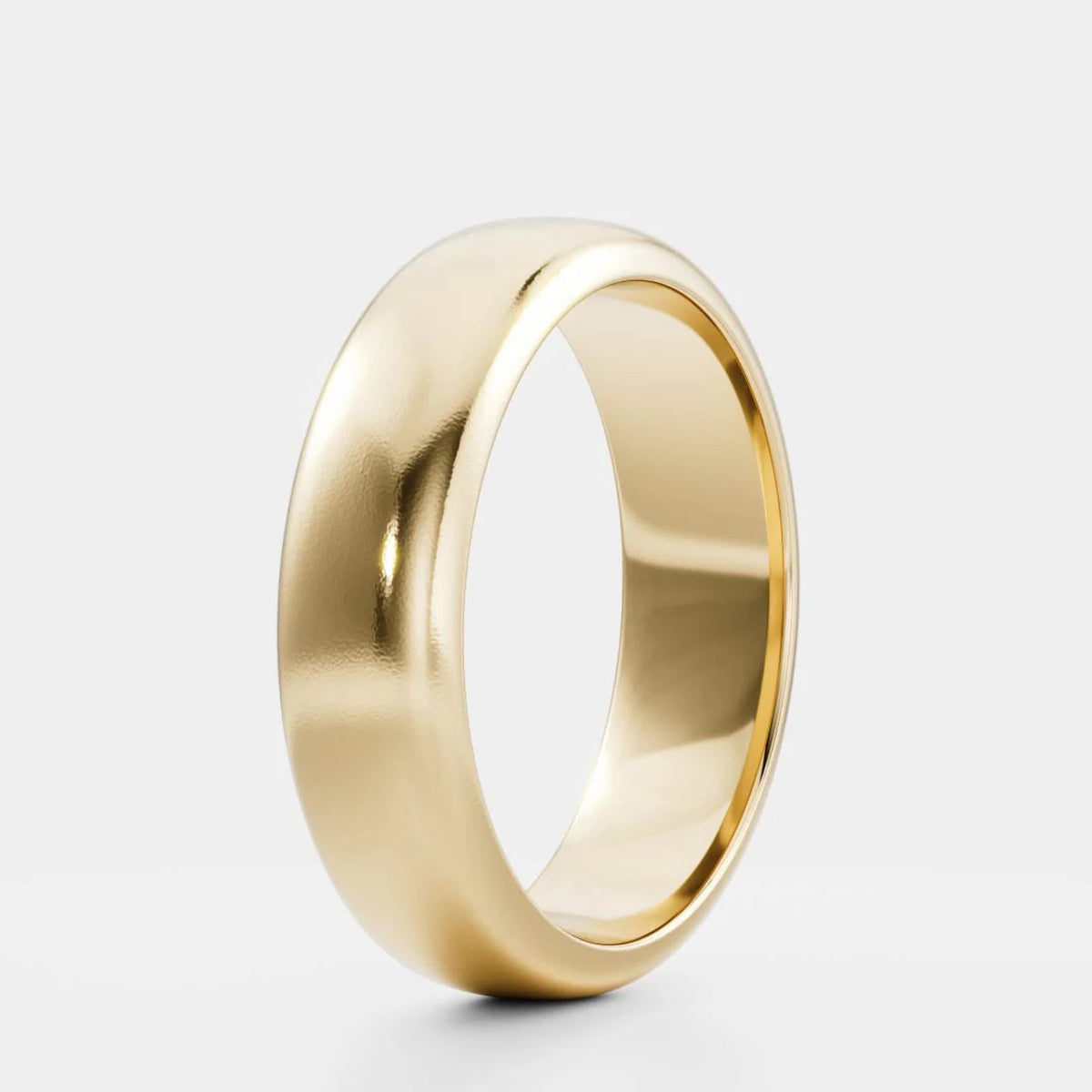 Classic Men's Brushed Comfort Fit Wedding Band