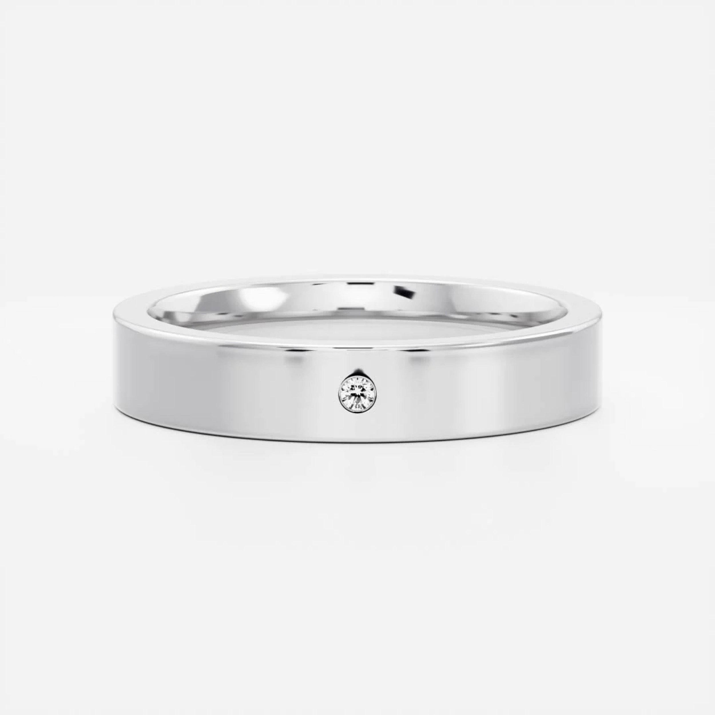 Classic Men's Flush Wedding Band