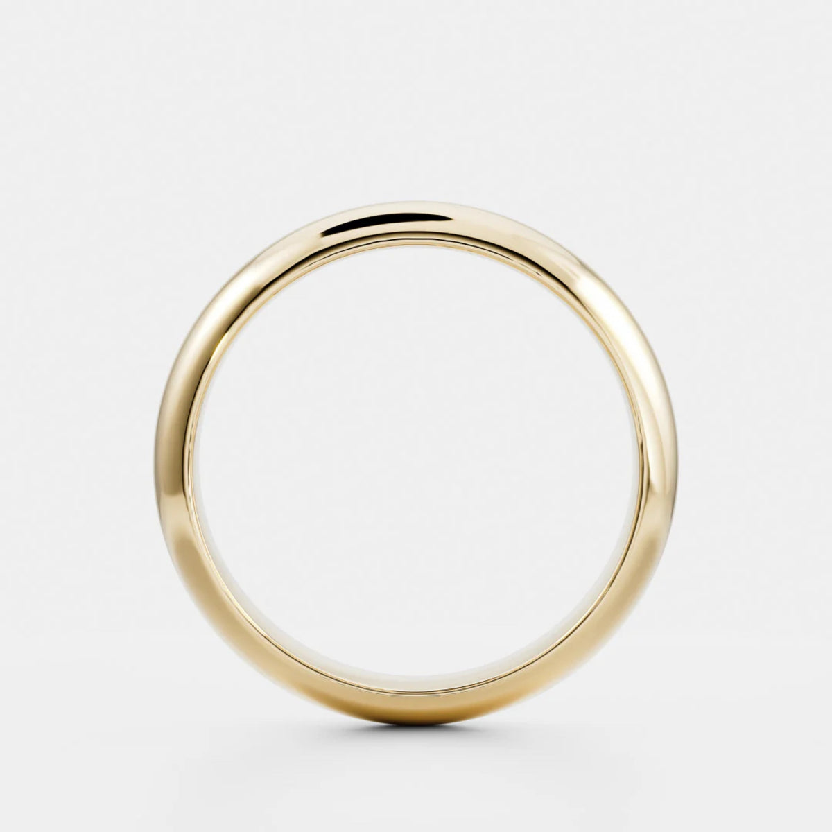 Men's Domed Wedding Band