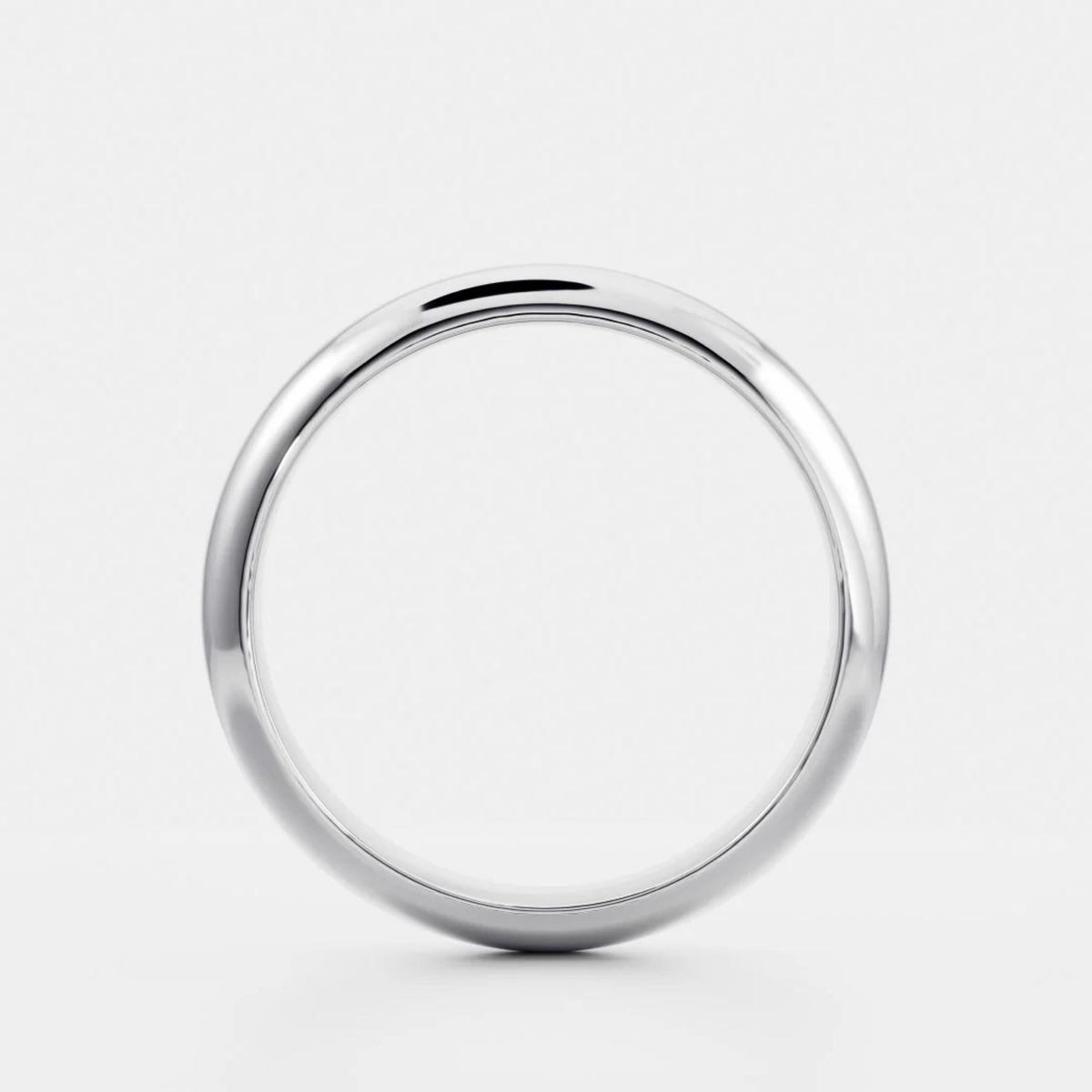 Men's Domed Wedding Band