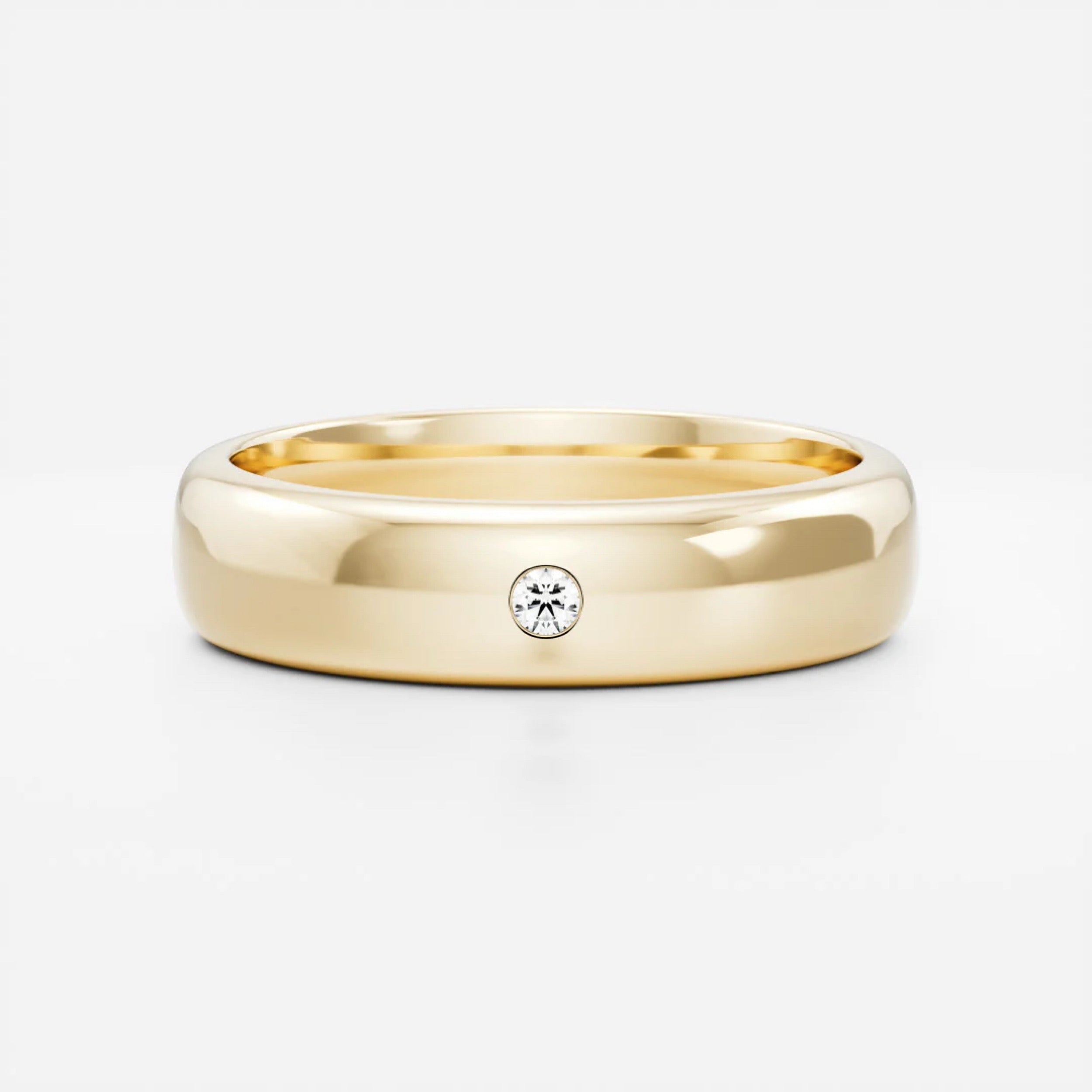 Classic Men's Flush Wedding Band