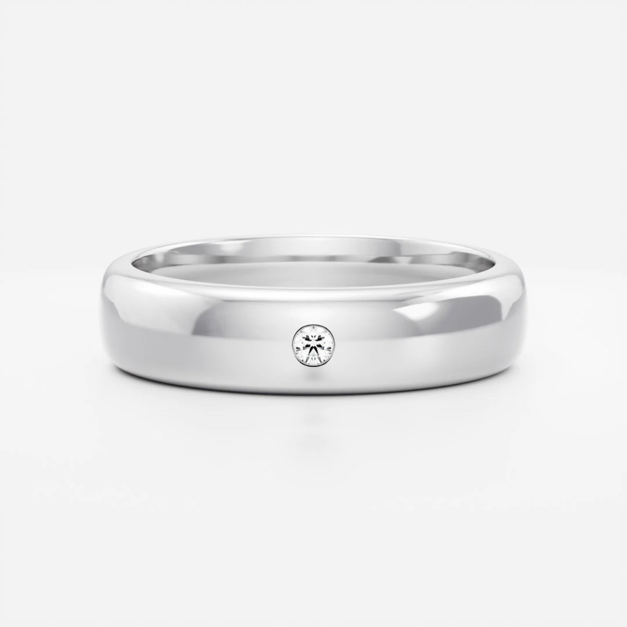 Classic Men's Flush Wedding Band