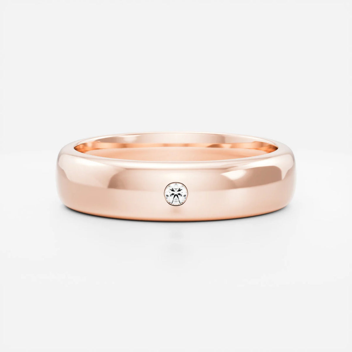 Classic Men's Flush Wedding Band