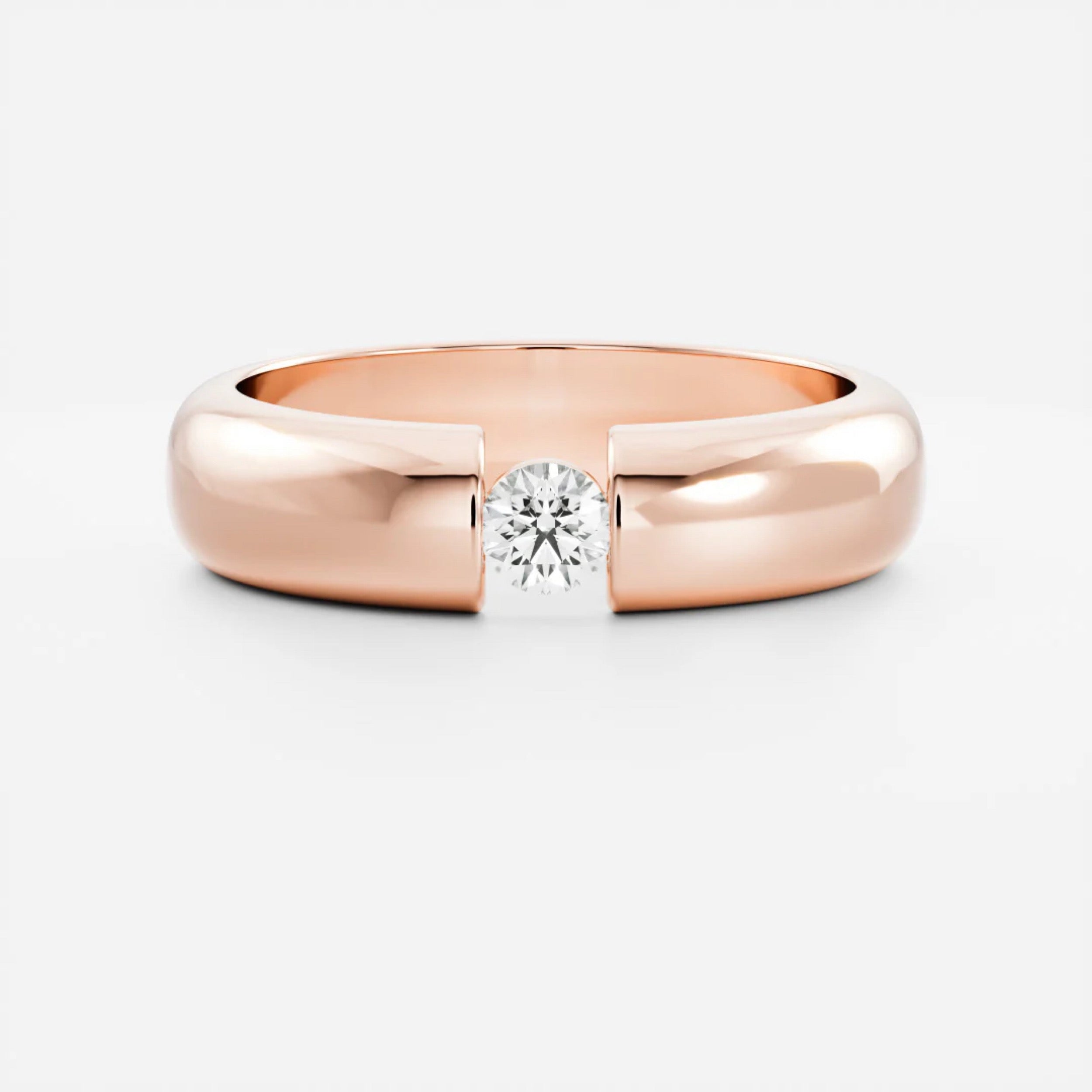 Classic Men's Tension Wedding Band