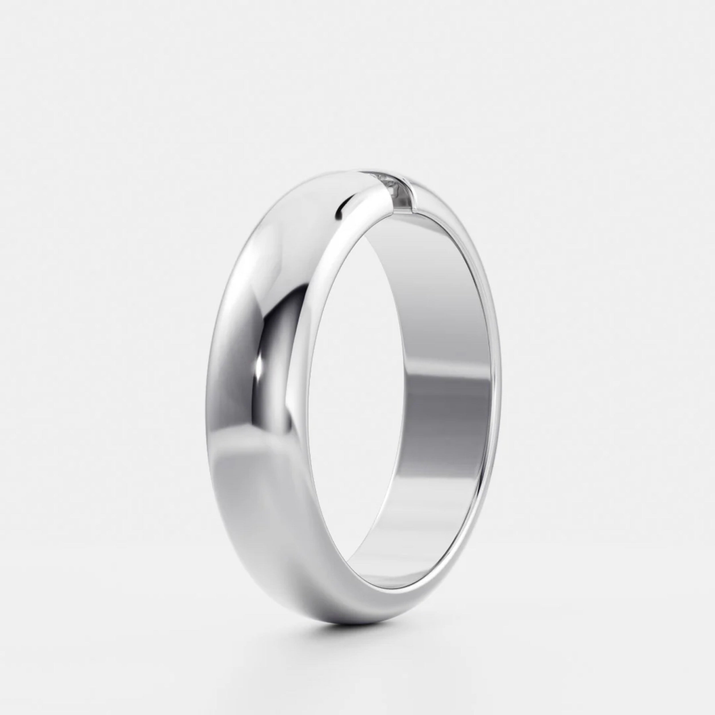 Classic Men's Tension Wedding Band
