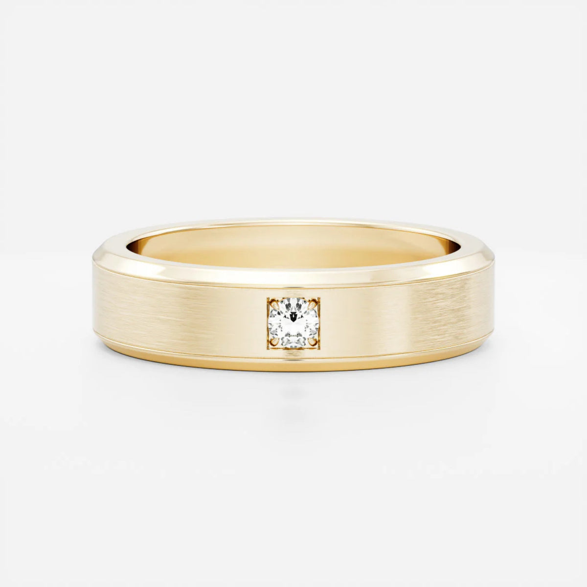 Classic Men's Flush Wedding Band