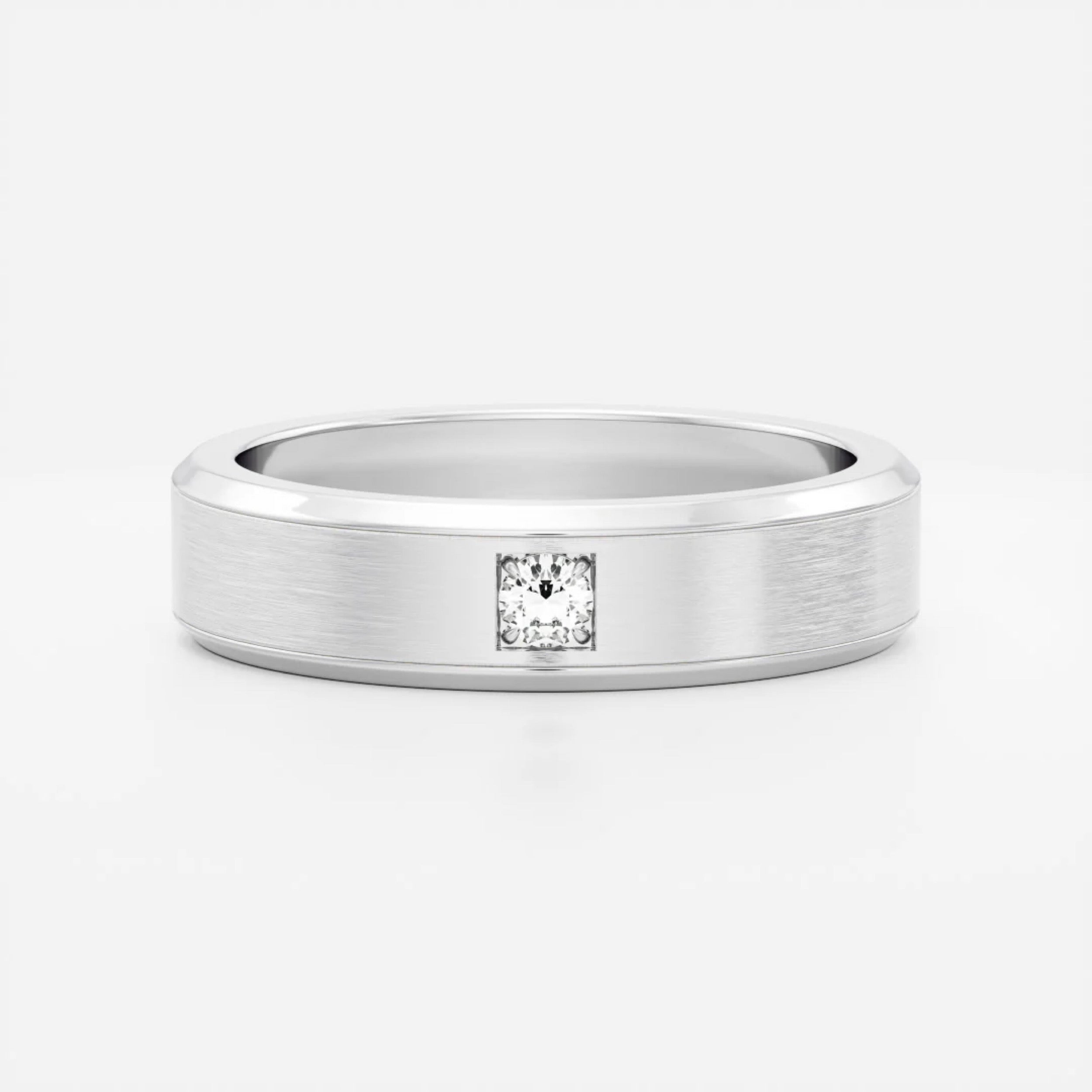 Classic Men's Flush Wedding Band