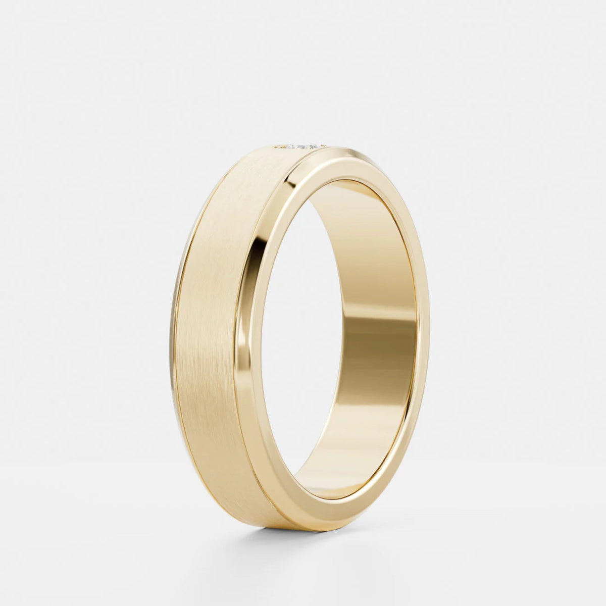 Classic Men's Flush Wedding Band