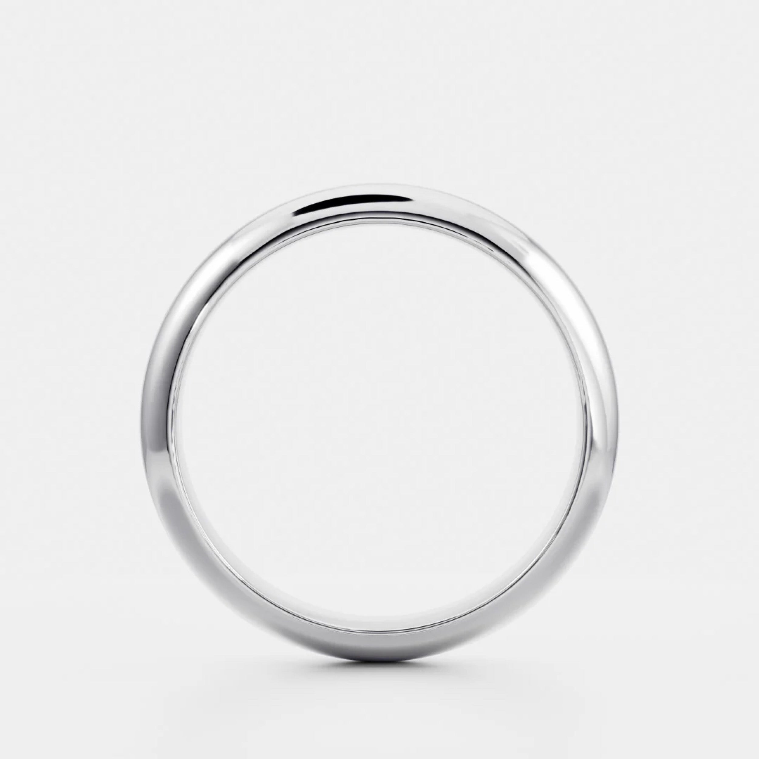 Classic Men's Domed Wedding Band