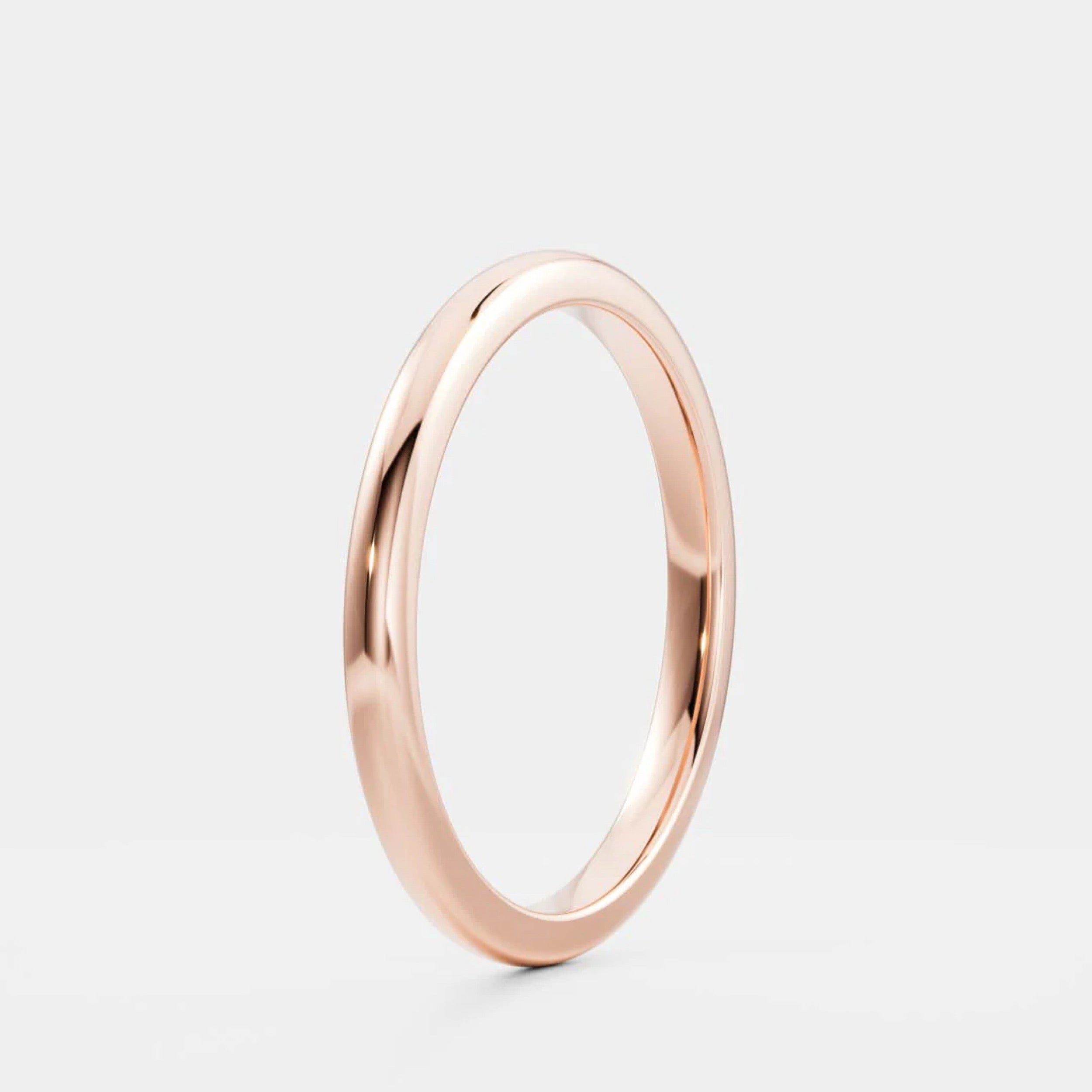 Classic Plain Comfort Wedding Band