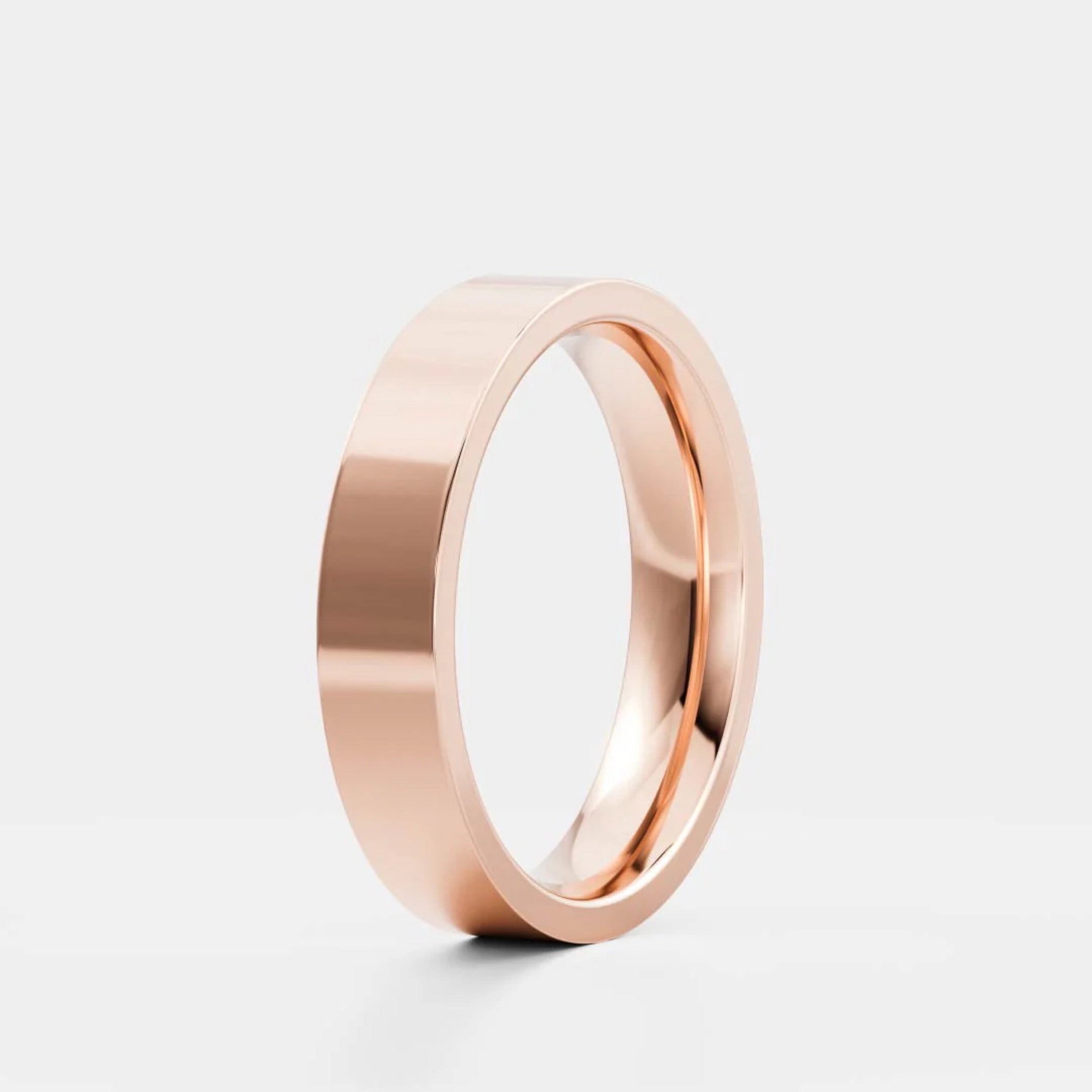 Classic Brushed Statement Wedding Band