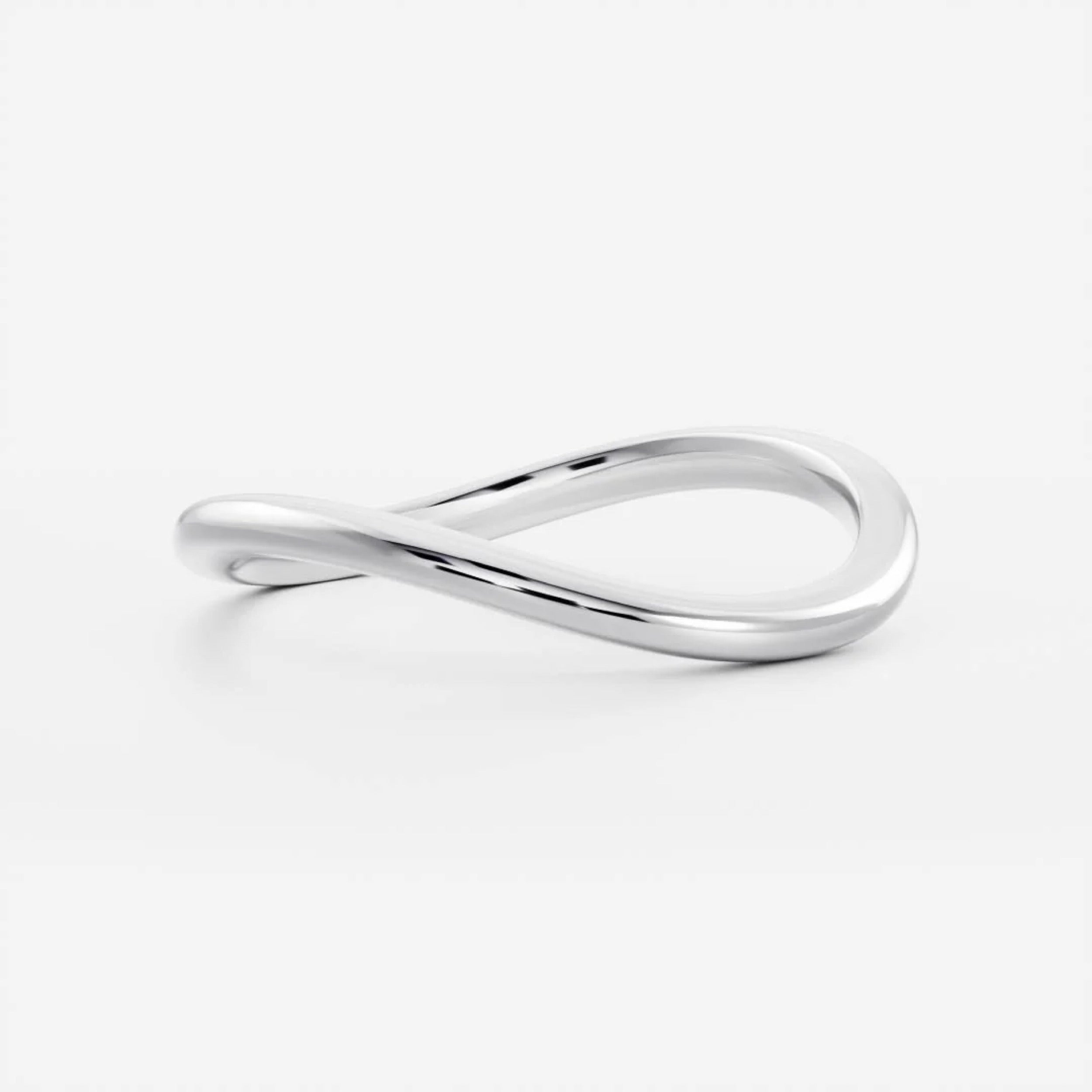 Plain Contour Wedding Band