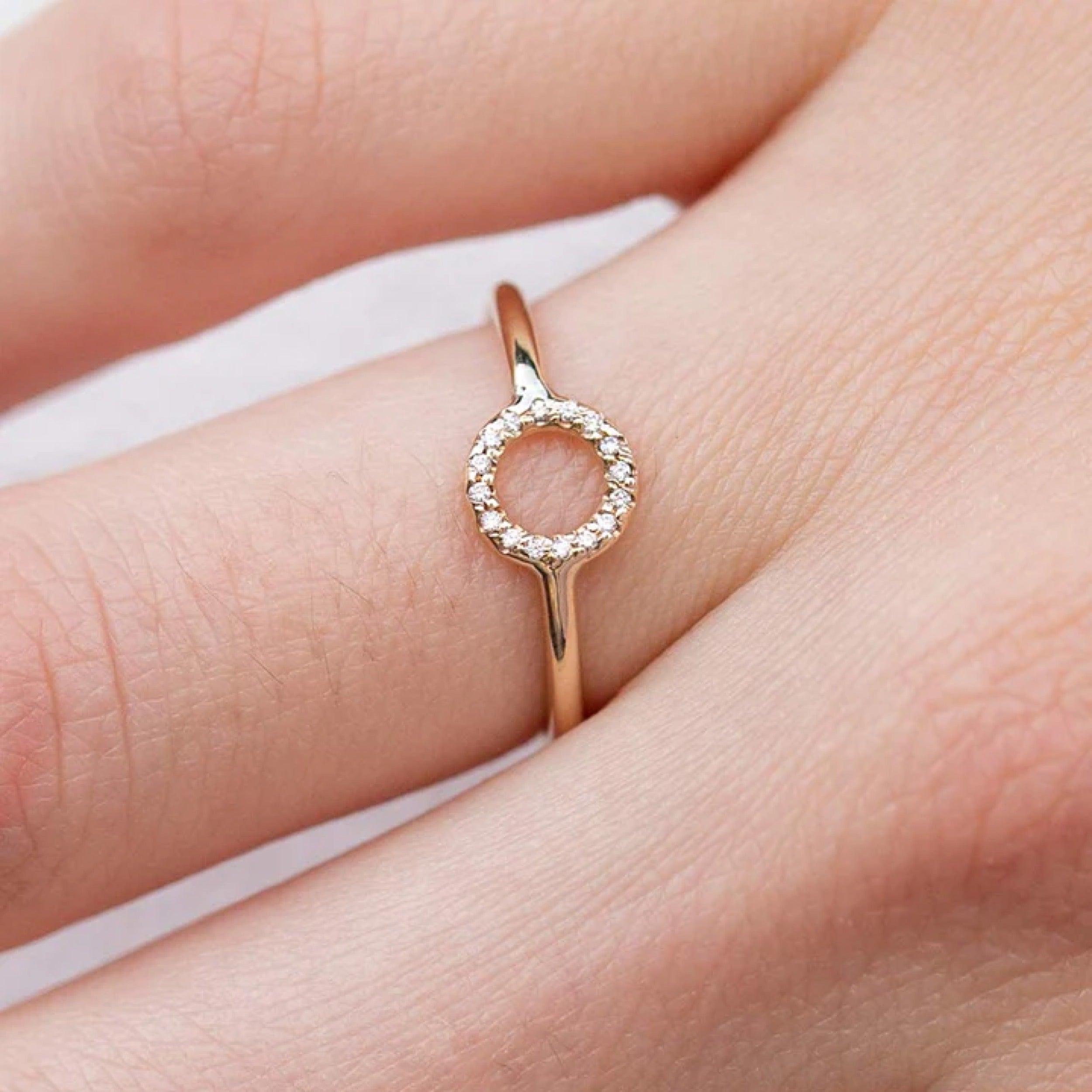 0.30 TCW Round Cut Diamond Wedding Band