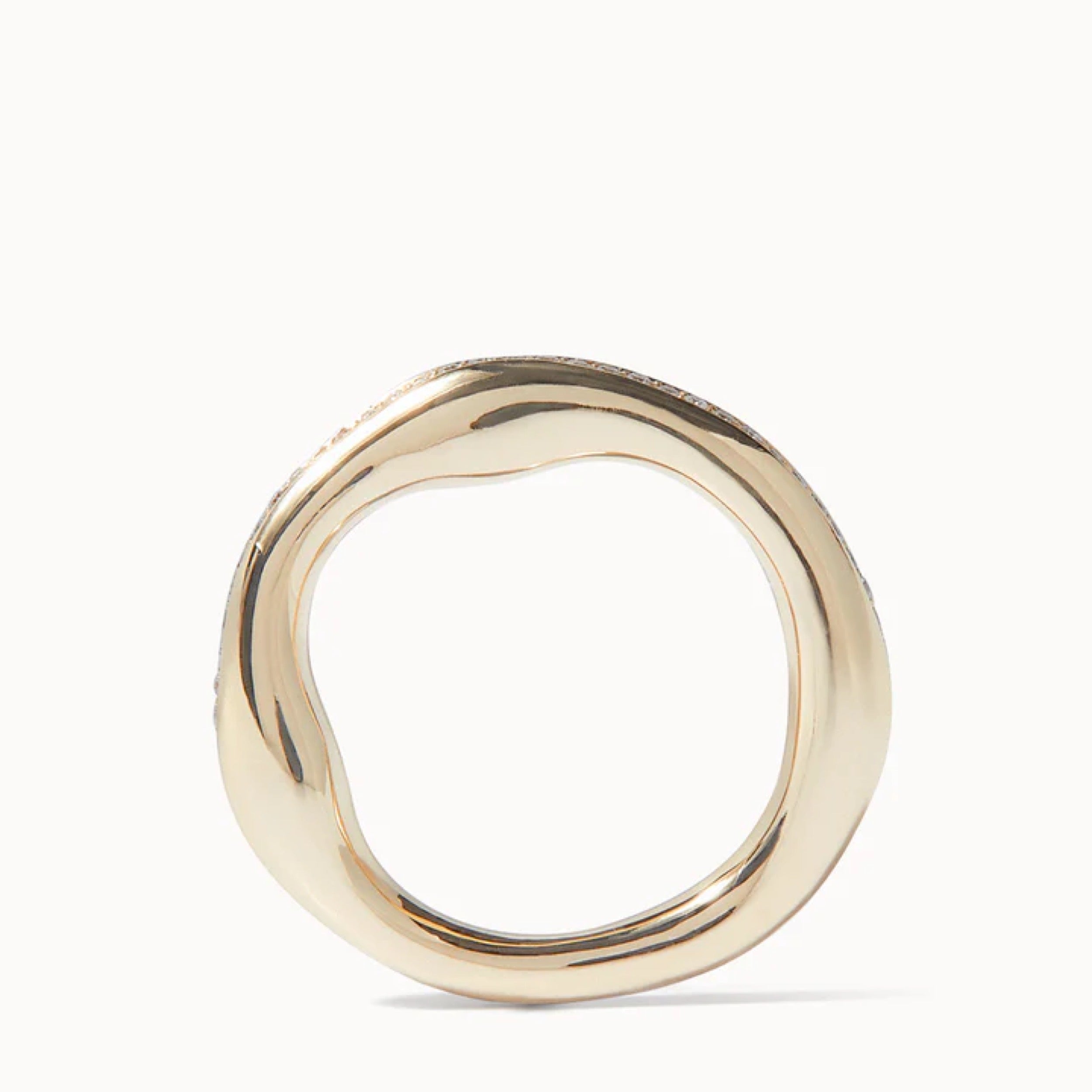 0.40 TCW Round Cut Diamond Wedding Band