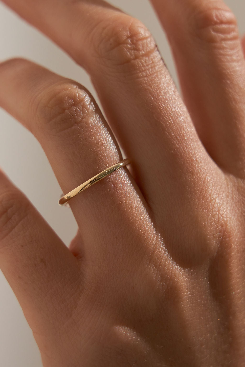 Plain Gold Wedding Band