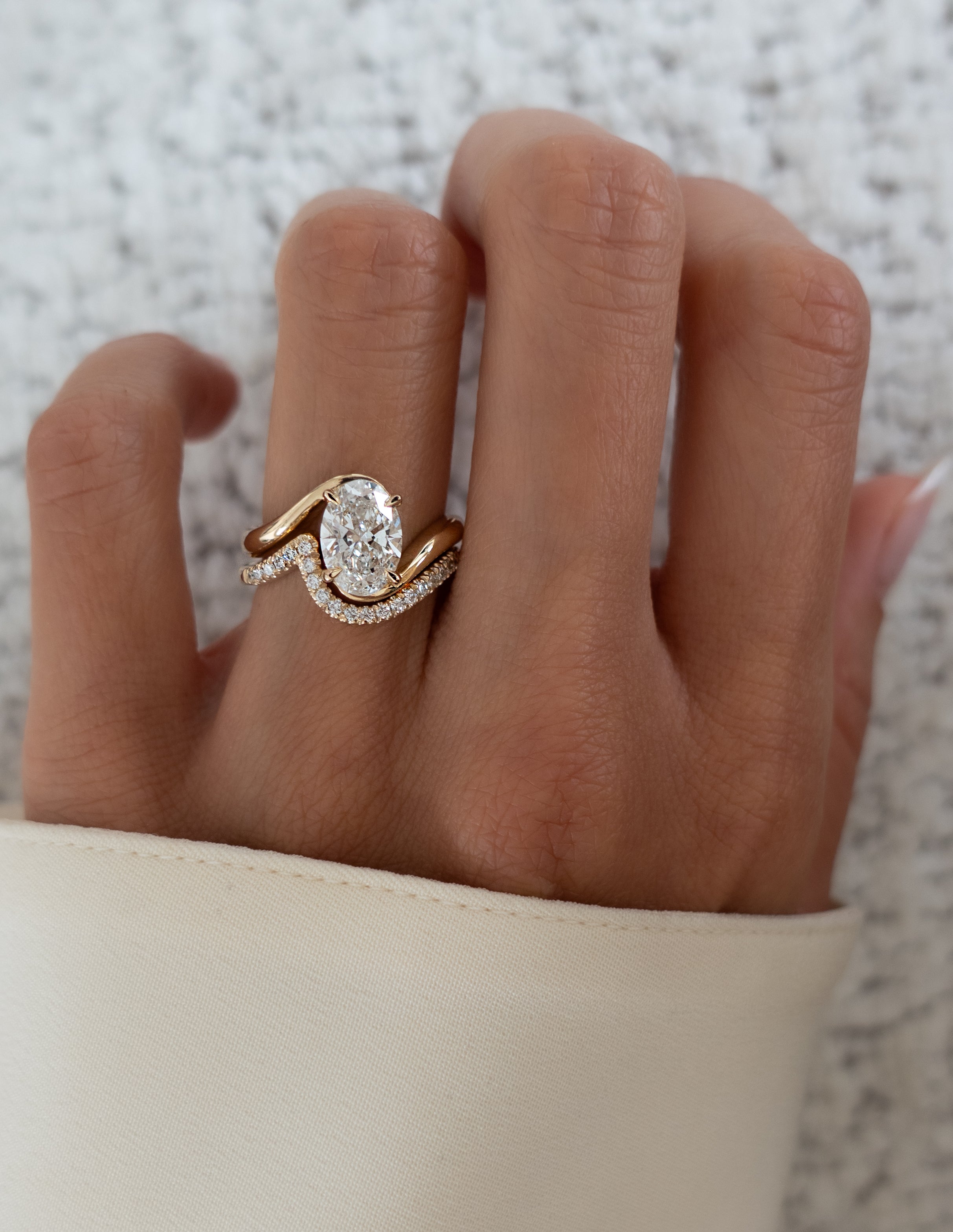 Custom Wedding Band for Katy- (10K-14K-18K/Yellow Gold)