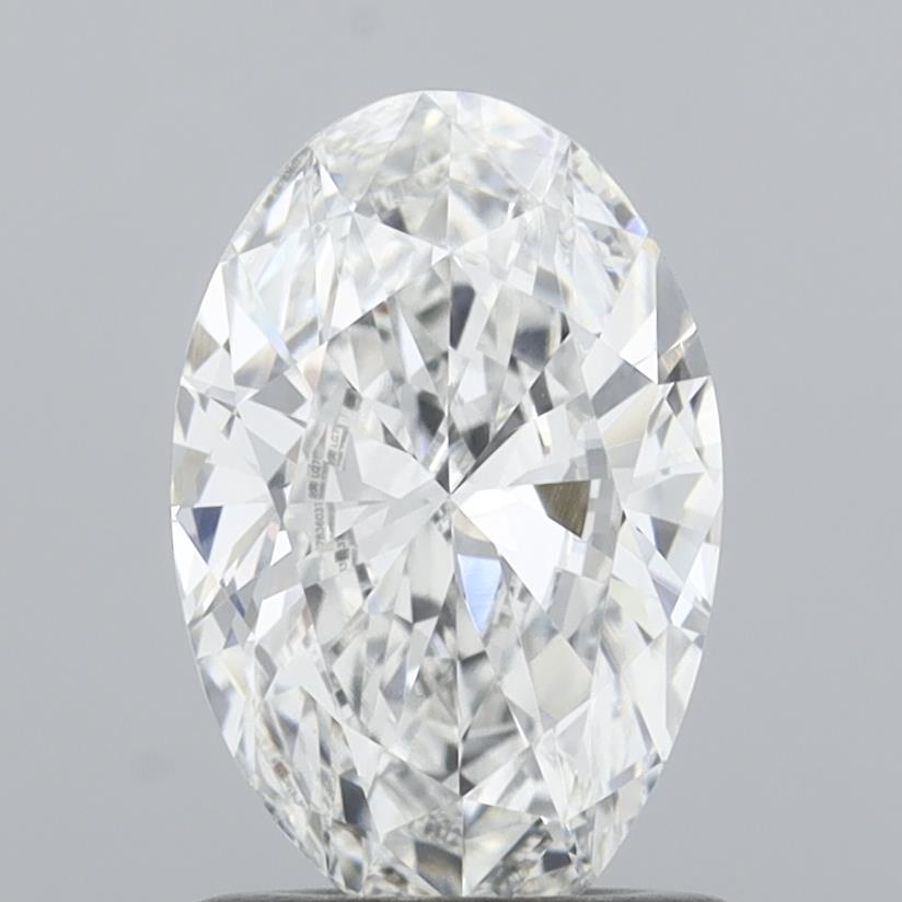 1.0-4.0 CT Oval Lab Grown Diamond Solitaire SIgnet Engagement Ring + 0.91 ct oval - E VVS2