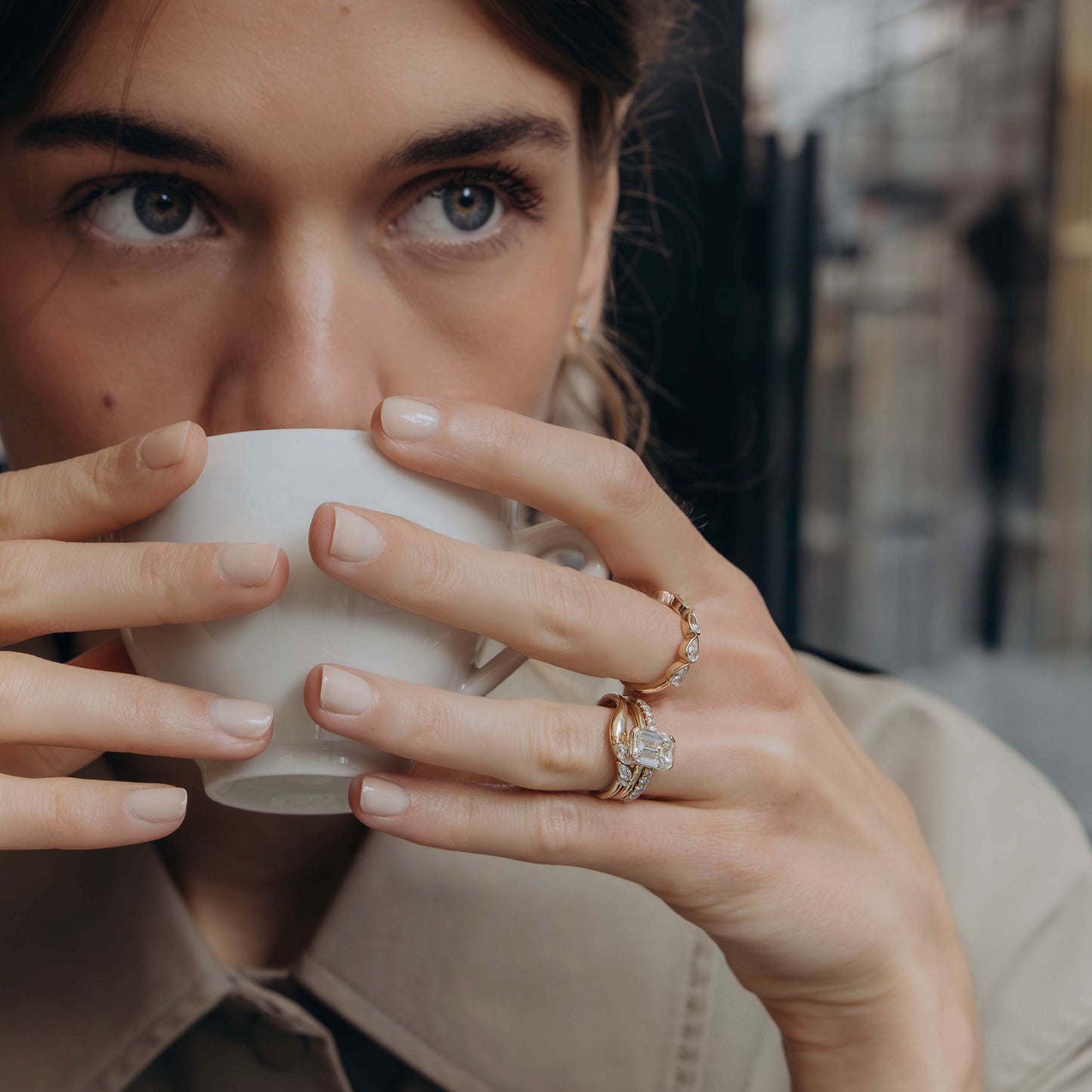 2.0 - 4.0 CT Emerald Lab Grown Diamond Solitaire Engagement Ring