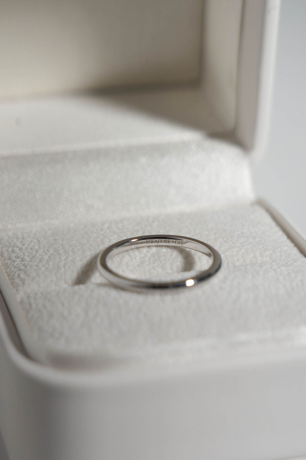 Plain Silver Wedding Band