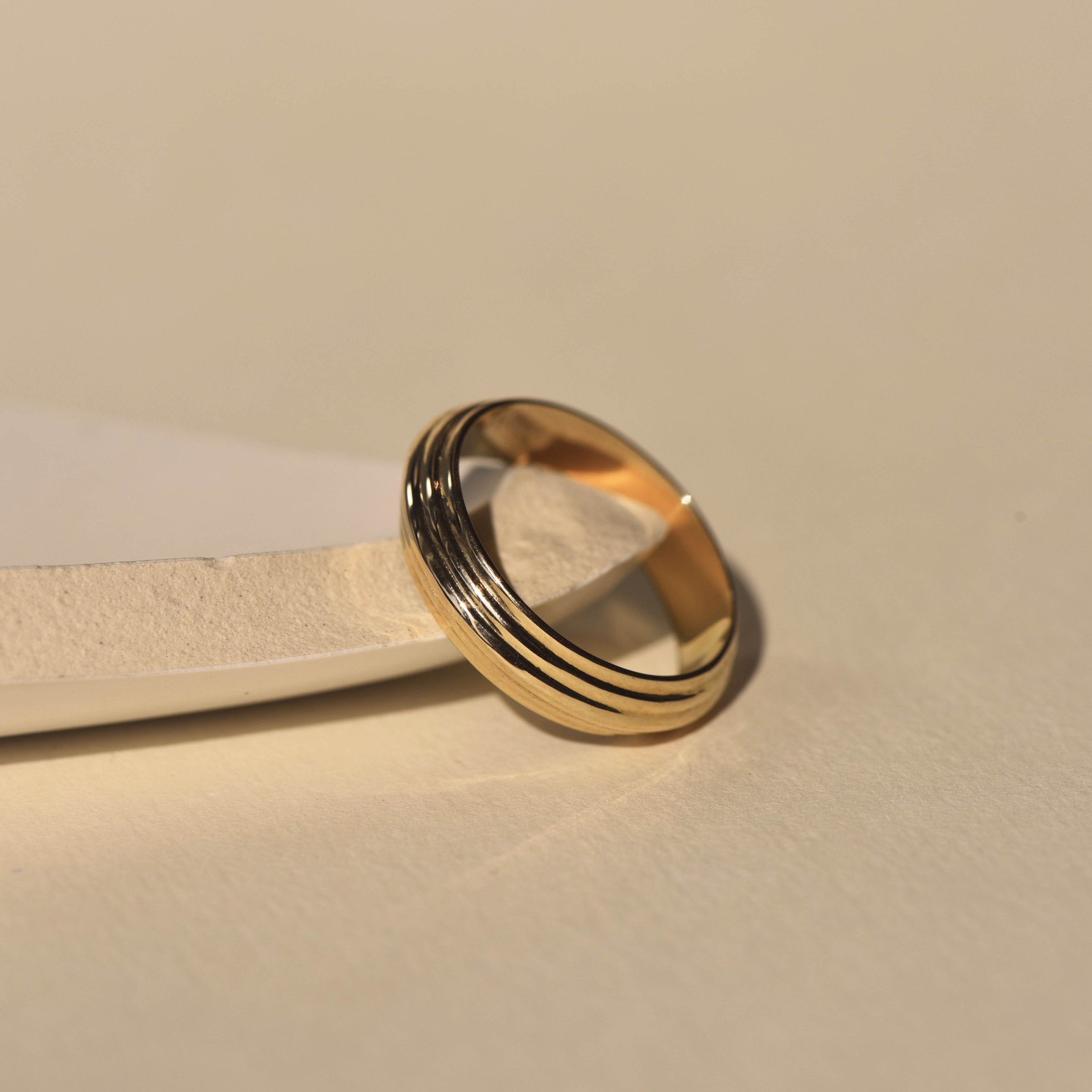 Wide Plain Wedding Band