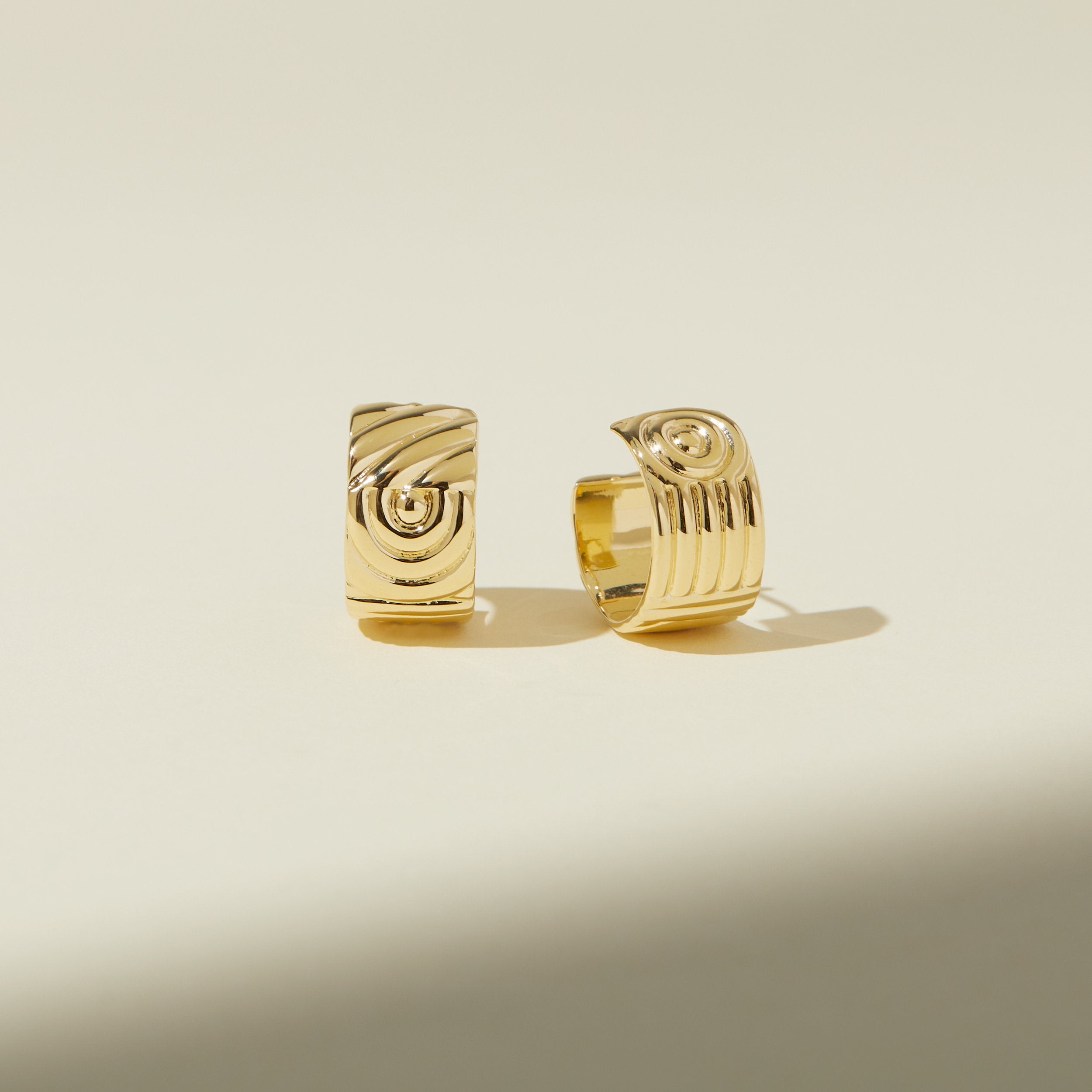 Plain Hoop Earrings