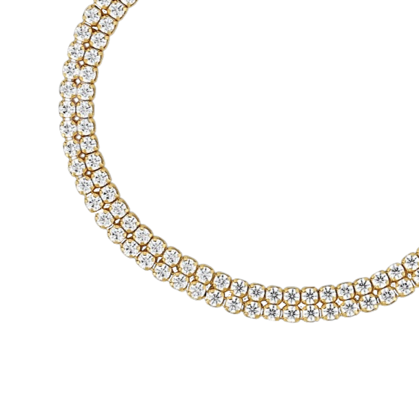 Round Lab Grown Diamond Tennis bracelets